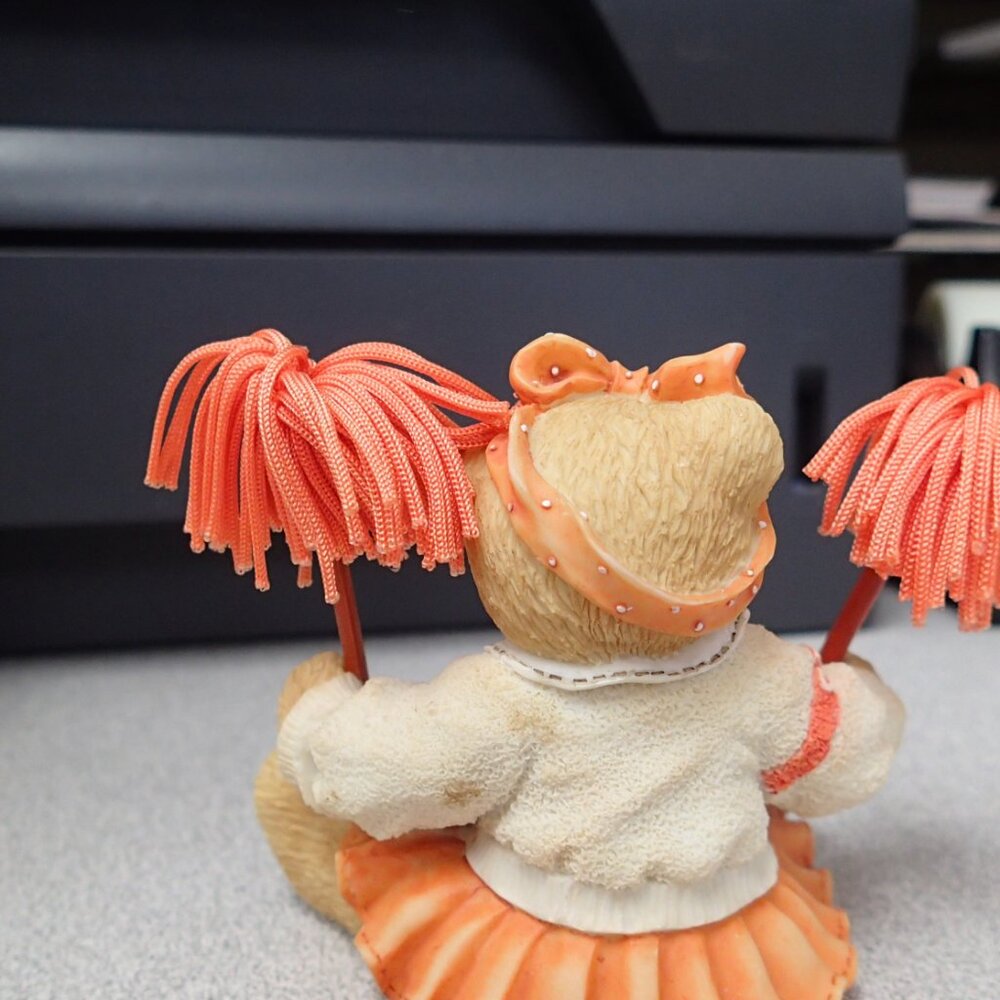 Debbie "Let's Hear It For Friendship" Cheerleader Cherished Teddies Figure - Picture 5 of 7